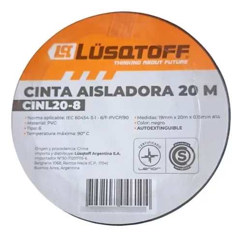 Producto - Cinta Aisladora 20M x10 cod35724