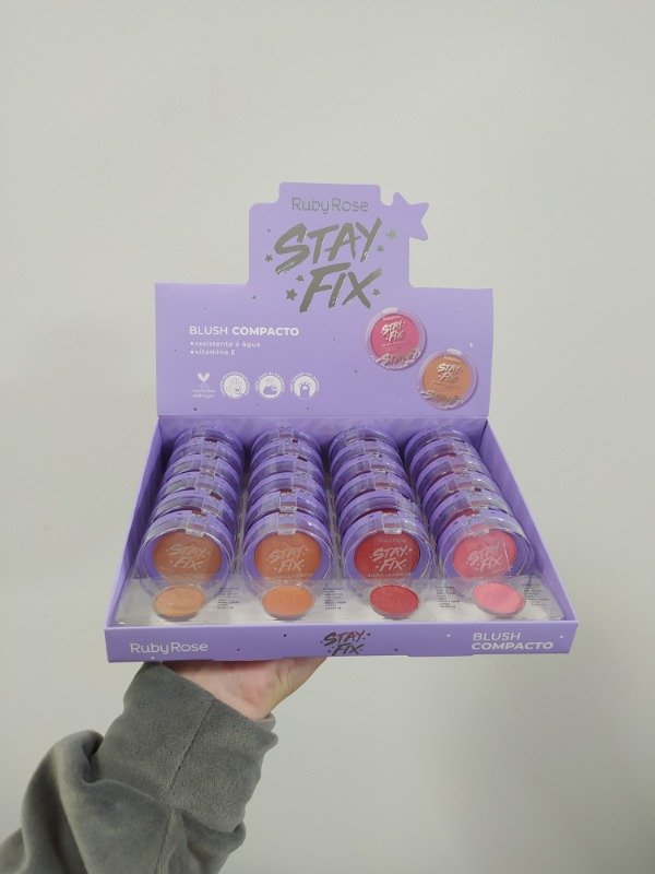 Producto - Rubor en polvo stay fix Ruby rose