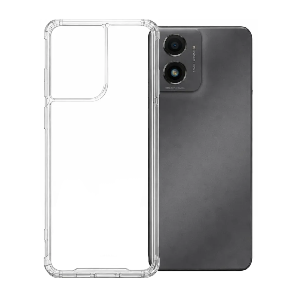 Producto - Funda TPU Antigolpes - Transparente - Motorola E14 - Fashion Case