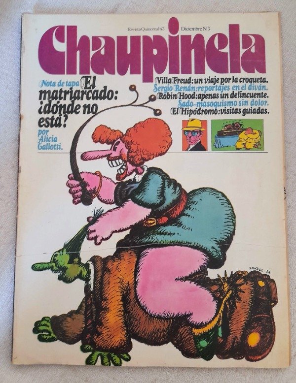 Producto - Revista Chaupinela #3 - Ediciones De La Urraca - Año 1974