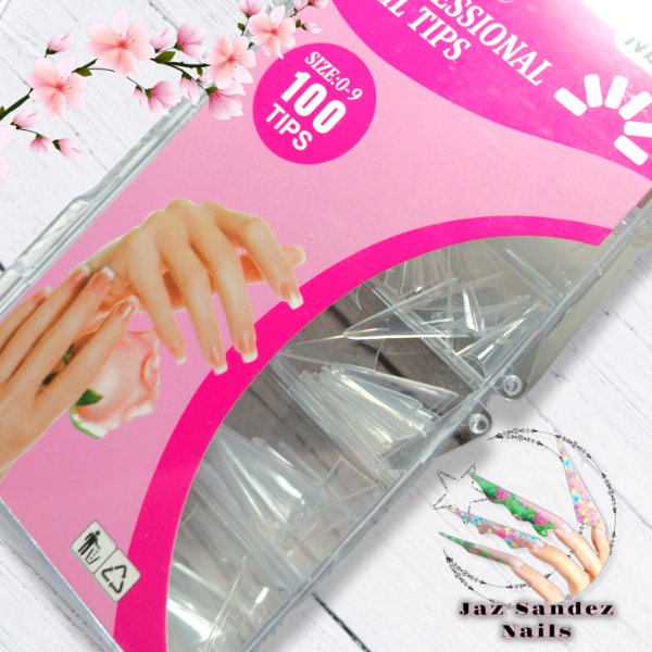 Producto - TIPS STILETTO SONRISA GLOBAL MAGIC x100