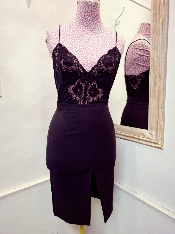 Producto - Pollera tubo black ZARA