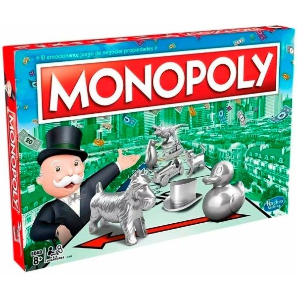 Producto - Monopoly + 4 Expansiones - Juego de Mesa Clásico Familiar