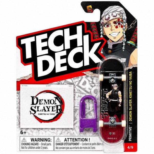 Producto - Tech Deck Patinetas Miniatura Santa Cruz Demon Slayer