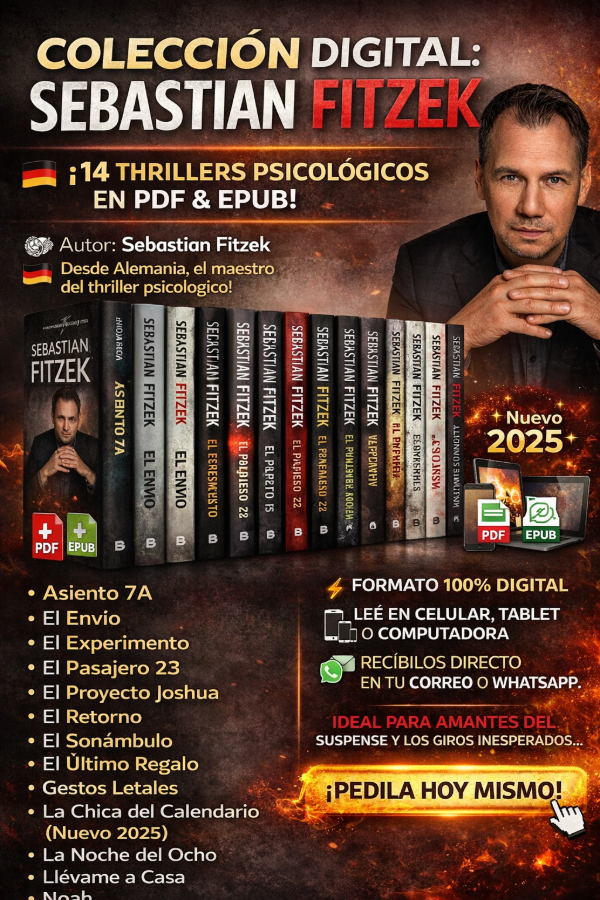 Producto - COLECCIÓN SEBASTIAN FITZEK