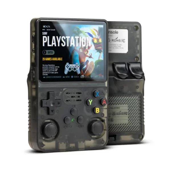 Producto - RetroBox (S) Consola Portátil R36S Original Arkos 2.0 Doble Microchip - 64GB