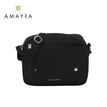Producto - BANDOLERA AMAYRA NEGRA  16CMX22CMX7CM
