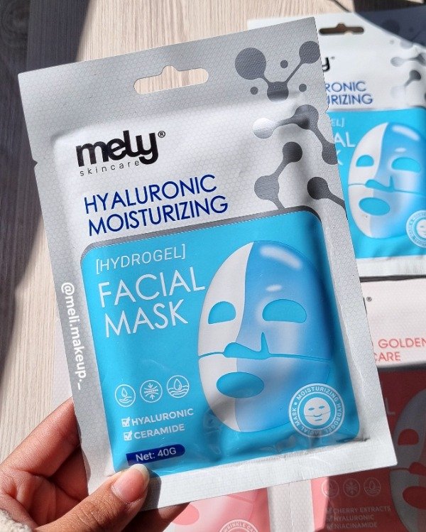Producto - Mascarilla facial hidratante de hidrogel MELY - 2