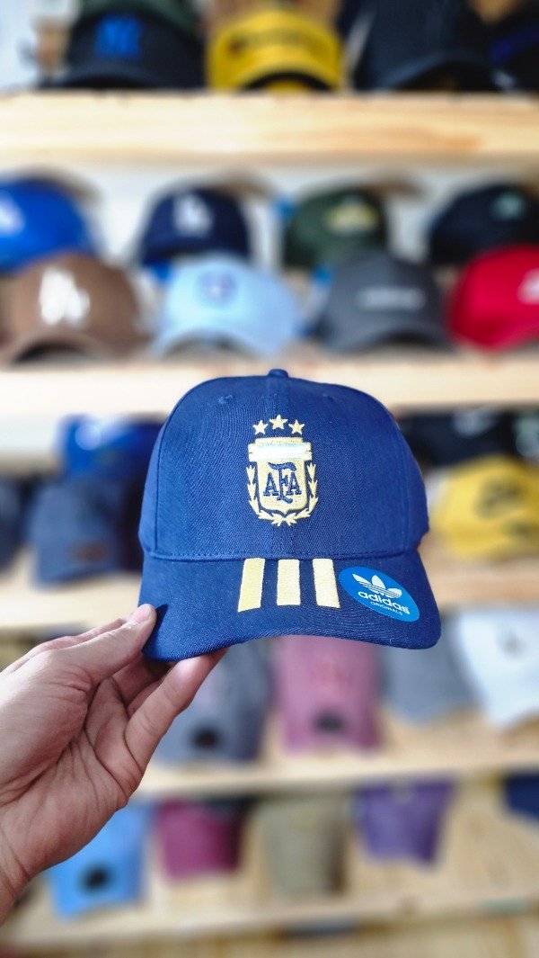 Producto - GORRA AFA SELECCION CURVA AZUL