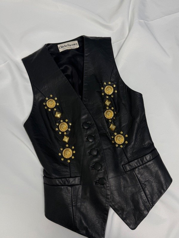 Producto - Chaleco de cuero Chiche