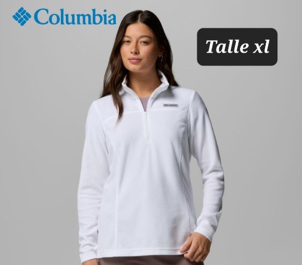Producto - Buzo micropolar Columbia talle XL blanco