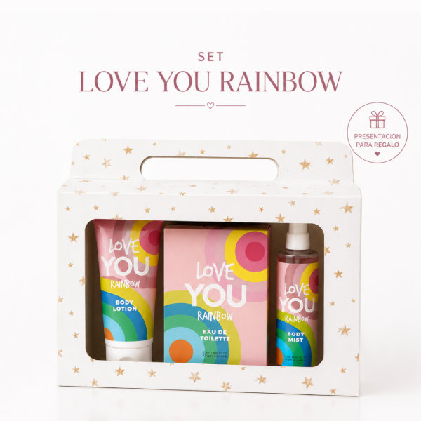 Producto - Set Love You Rainbow new