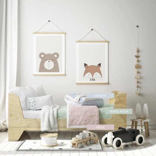 Producto - Frazada infantil para cuna extra suave