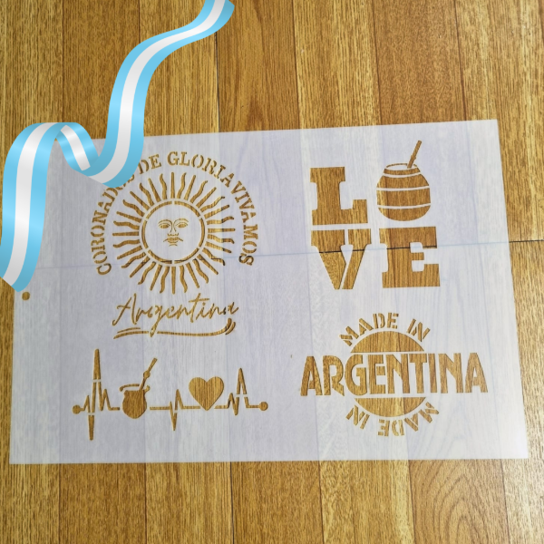 Producto - ST 5316 de 20x30 cm - Stencil Argentina