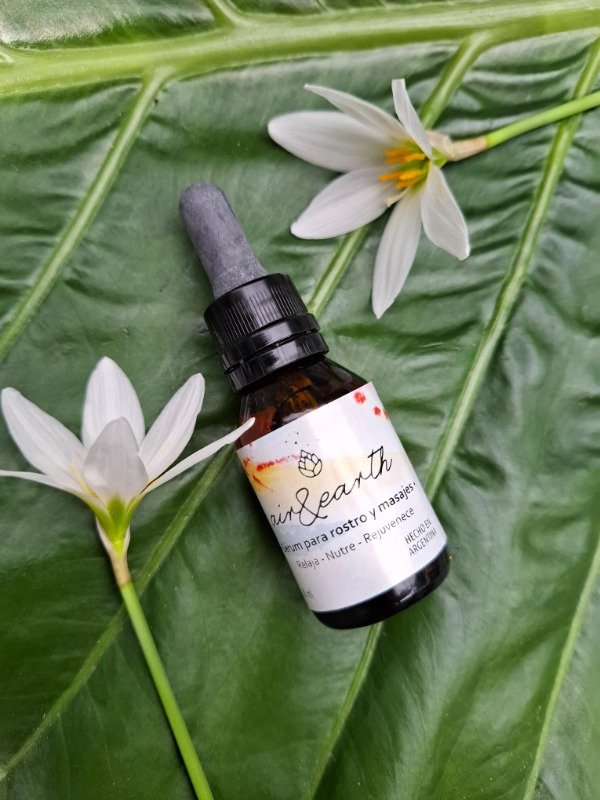 Producto - Serum Facial y para Masajes- Relajante- 60 mle y Nutritivo