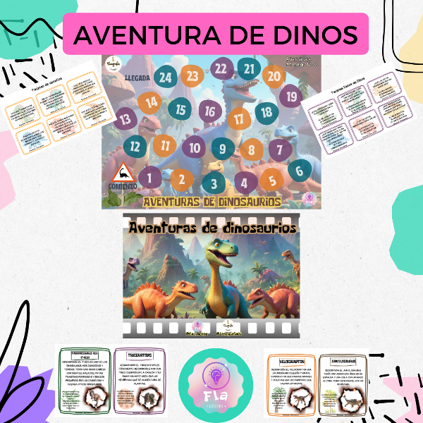 Producto - Aventuras de dinosaurios