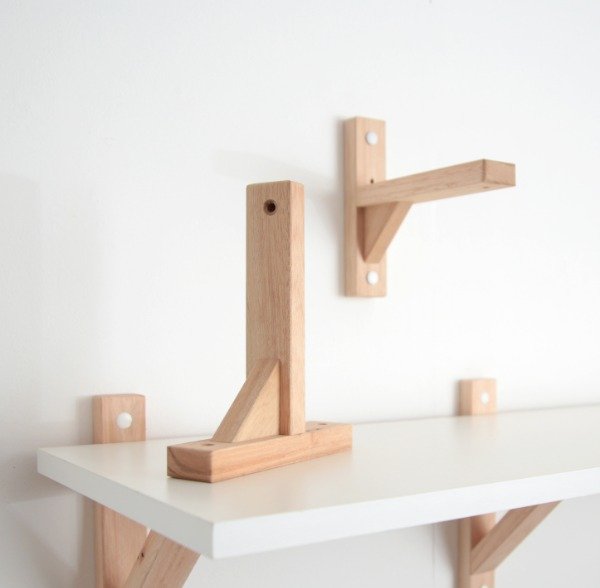 Producto - MÉNSULA DE MADERA T REFORZADA