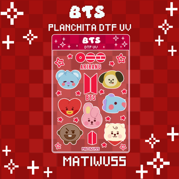 Producto - PLANCHITA DTF UV BTS