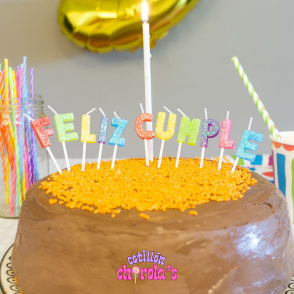 Producto - SET FORMAS - FELIZ CUMPLE MULTICOLOR