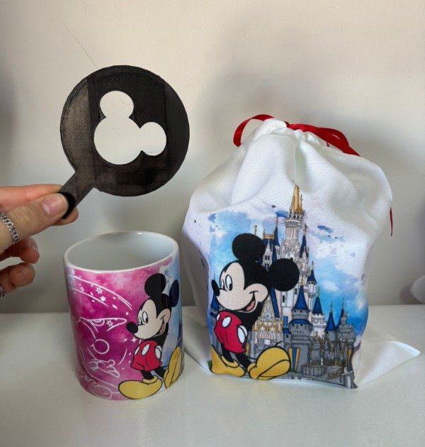 Producto - Taza Mickey Castillo con Bolsita y Accesorio