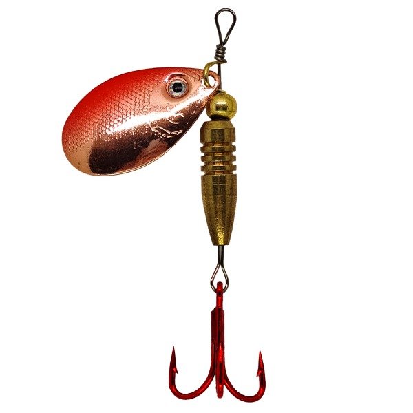 Producto - Cuchara Giratoria Caster 4.5cm 6g Anzuelo Triple