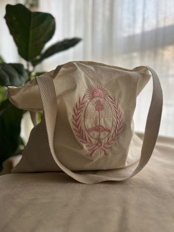 Producto - Tote Bag Escudo Nacional rosa
