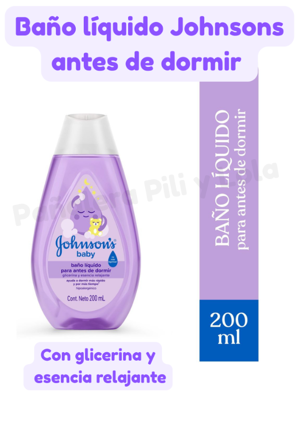 Producto - Baño líquido Johnsons antes de dormir
