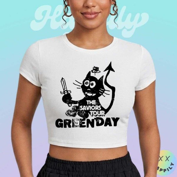 Baby tee green day