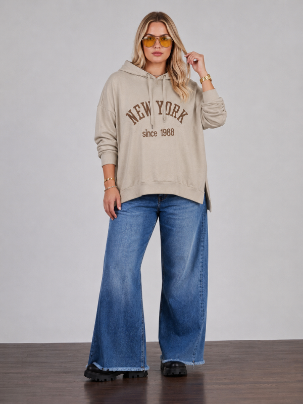 Producto - Maxi Buzo New York Beige