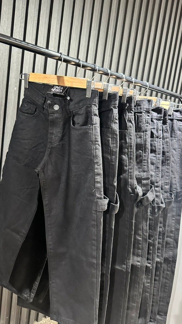 Producto - Jeans baggy niños negro