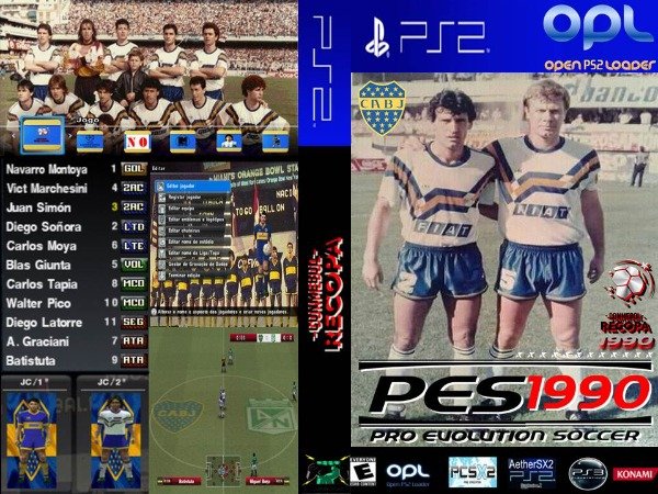 Producto - PES 1990 RECOPA SUDAMERICANA 1990