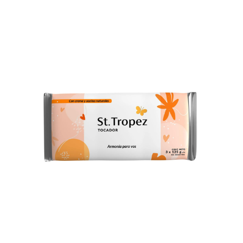 Producto - JABON ARMONIA PARA VOS 3 X 125grs ST TROPEZ