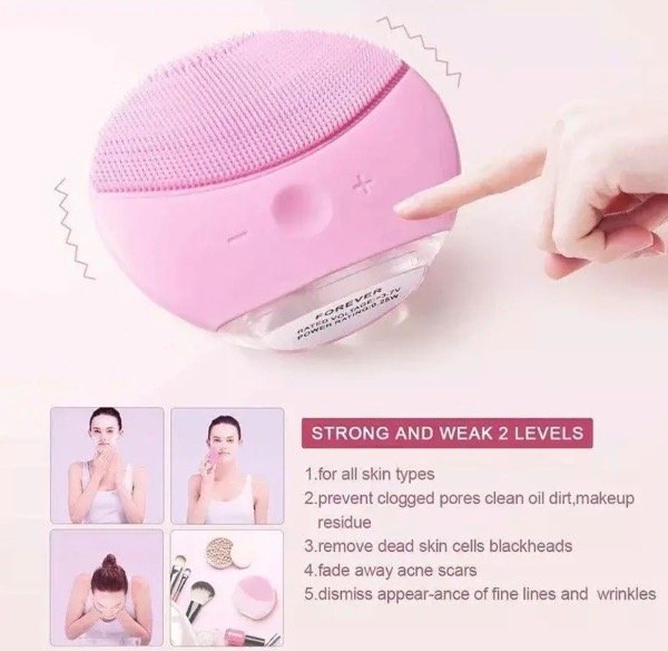 Producto - Limpiador facial silicona USB - 1