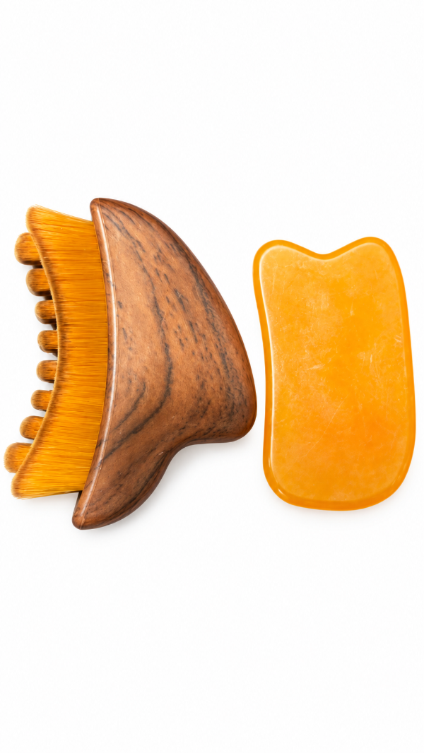 Producto - CEPILLO DE MASAJE LINFATICO + GUASHA - 1