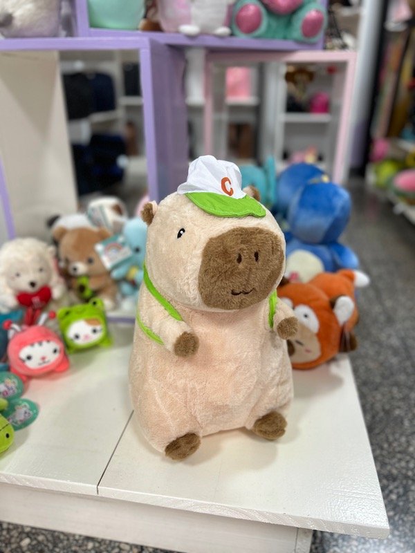 Producto - Capibara con manta tenista