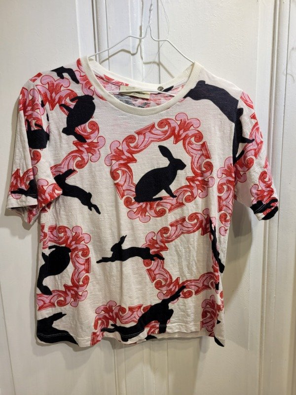 Producto - Remera JAZMIN CHEBAR con conejos Talle M - PRECIO: 40X