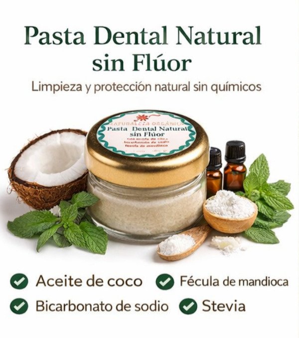Producto - Pasta Dental Natural Sin Flúor DentalCoco - Naturaleza Orgánica