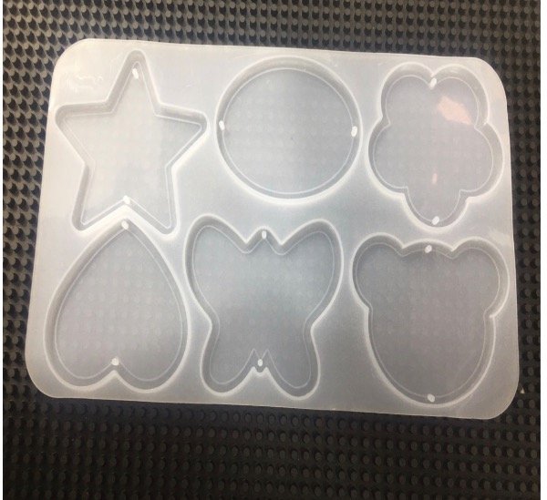 Producto - MOLDE DIJE DE FORMAS RESINA
