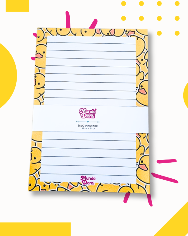 Producto - Bloc de notas imantado 15x21 cm
