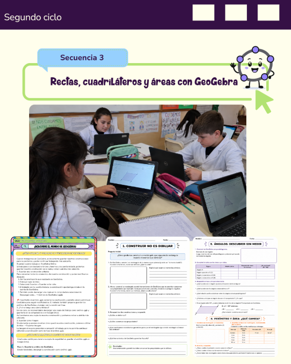 Producto - RECTAS, CUADRILÁTEROS Y ÁREAS CON GEOGEBRA - 3