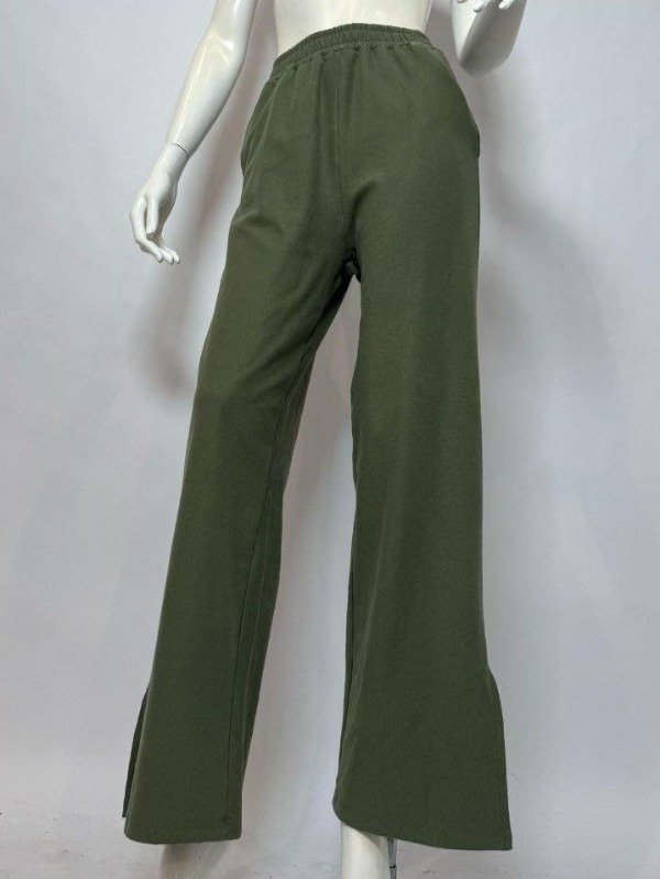 Producto - Pantalón frizado Kira verde militar