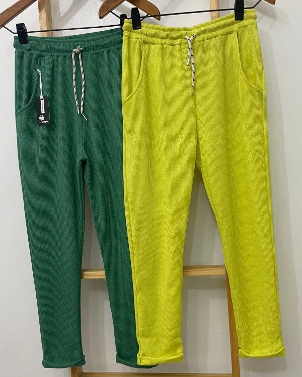 Producto - SALE!! Babucha ELI en alg. waffle con bolsillos