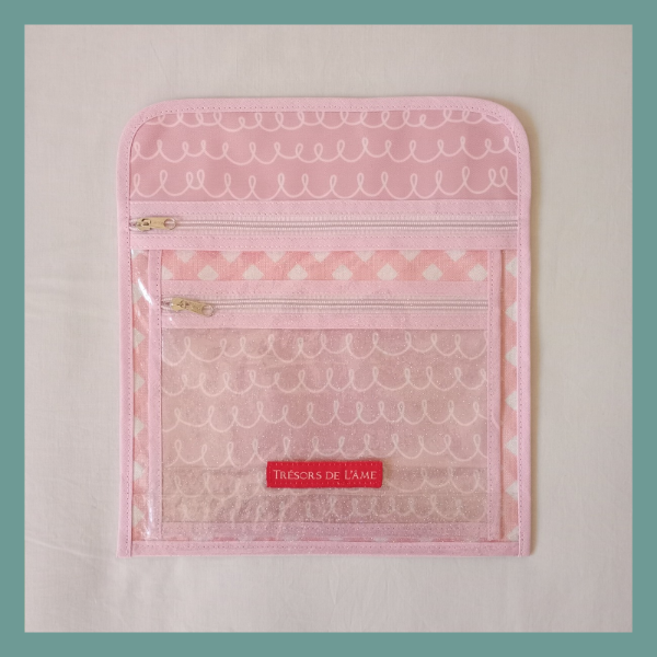 Producto - Set de 3 Estuches Multiuso Rosa