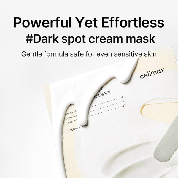 Producto - celimax Pore+ Dark Spot Brightening Cream Mask (1ea) - 4