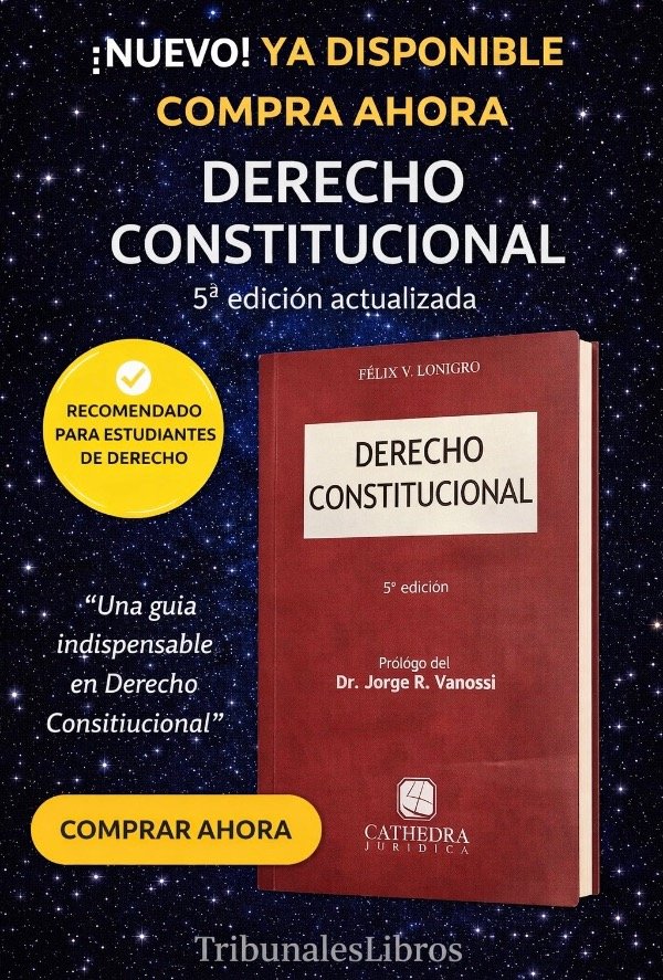 Producto - DERECHO CONSTITUCIONAL 5EDICIÓN AUTORES: FÉLIX V. LONIGRO
