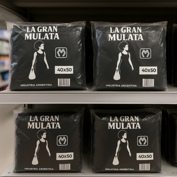 Producto - Camiseta negra 45x60 cm Negra