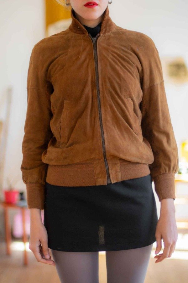 Chaqueta Gamuza Talle:XS