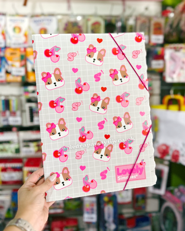 Producto - Carpeta 3 solapas lovely simones