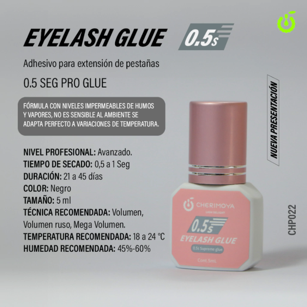 Producto - ADHESIVO EXTENCIONES CHERIMOYA PRO 0.5s