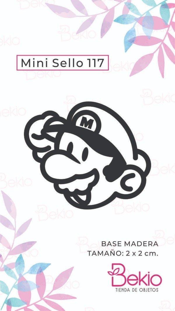 Producto - Mini Sello 117 - Mario